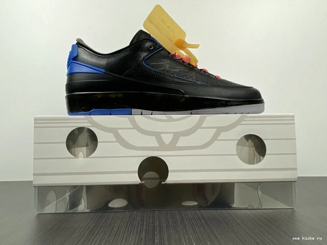 Rep Onekick Off-White 2 DJ4375-004 Blue Jordan Low Black SP Retro 0529